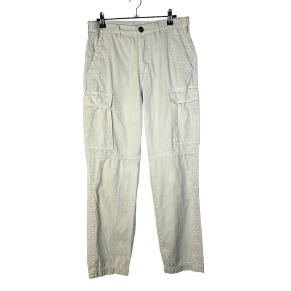 One Teaspoon Off White Cargo Motion Straight Leg Pants 28 - Picture 1 of 6